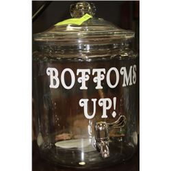 BOTTOM'S UP 2 GALLON DRINK DISPENSER