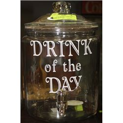 DRINK OF THE DAY - 2 GALLON DRINK DISPENSER
