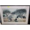 Image 1 : FRAMED PRINT OF  HOMER'S "CHILREN ON THE FENCE"