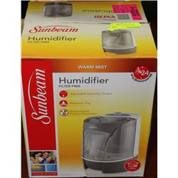 SUNBEAM WARM MIST HUMIDIFIER