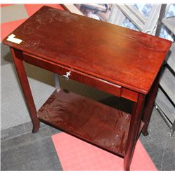 WOOD TELEPHONE STAND