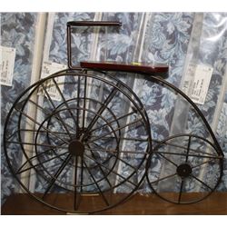 METAL & WOOD WINE RACK