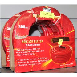 NEW 3/8"x50' RUBBER AIR HOSE