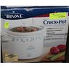 Image 1 : RIVAL CROCK POT STONEWARE SLOW COOKER 4 QT