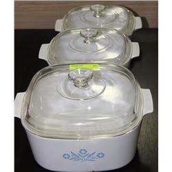 CORNINGWARE CERAMIC BAKEWARE