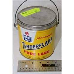 VINTAGE ESTATE COLLECTIBLE TIN ON CHOICE: MAPLE