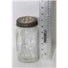 Image 1 : NABOB VINTAGE GLASS JAR W LID