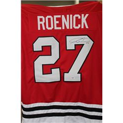 JEREMY ROENICK AUTOGRAPHED CHICAGO JERSEY