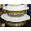 Image 1 : VINTAGE PYREX 2 PC BOWL SET