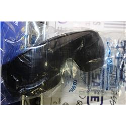 CASE OF SAFE ZLEADER SAFETY GLASSES SMOKE BLACK