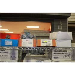 TOP SHELF 5 BOXES OF ASST SAFETY GLASSES