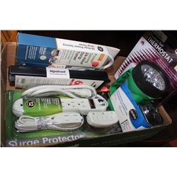 BOX W POWERBARS/ TIMERS/ THERMOSTAT AND