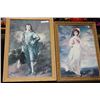 Image 1 : PAIR OF FRAMED PINKIE & BLUE BOY PRINTS