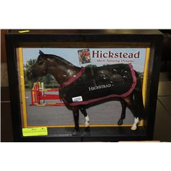HICKSTREAD FRAMED SHOW HORSE
