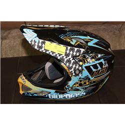 BLUE GRASS SIZE XS RACING HELMET