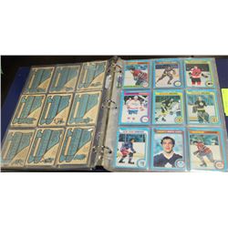 1979 O PEE CHEE BINDER OF CARDS