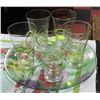 Image 1 : ESTATE TRAY AND GLASS SET