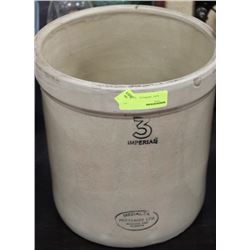 MEDALTA 3 GALLON CROCK