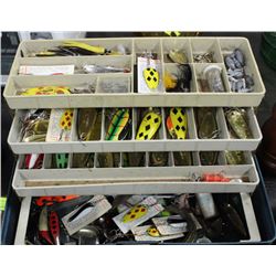 TACKLE BOX W CONTENTS