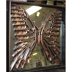 COPPERCRAFT MIRRORED BUTTERFLY