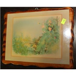 ANDRES OPINAS ANTIQUE WOOD ART