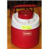 Image 1 : RED AND WHITE THERMOS JUG