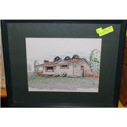 SIGNED & FRAMED PICTURE