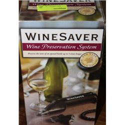 WINE SAVER WINE PRESERVATION SYSTEM