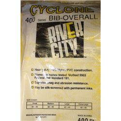 CYCLONE WET PROOF COVERALLS SIZE XXL