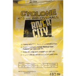 CYCLONE WET PROOF COVERALLS SIZE S