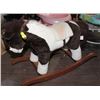 Image 1 : CHILDS PLUSH PONY ROCKING HORSE