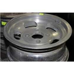 SET OF FOUR 13" ALUMINUM RIMS