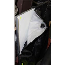 WHITEBOARD W/ STAND, 18 MARKERS &