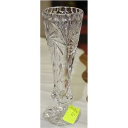 PINWHEEL CRYSTAL VASE
