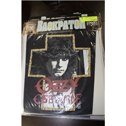 OZZY OSBOURNE BACK PATCH