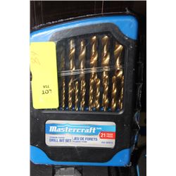 MASTERCRAFT 21 PC DRILL BIT SET