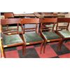 Image 1 : SET OF 6 ANTIQUE CHAIRS