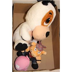 HARLEY DAVIDSON 'PIGGY' & PIG HEAD & LARGE DOG