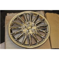 16" CHROME TONE WHEEL CAPS