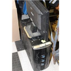 DESKTOP MONITOR AND TOWER - WORKING BUT NO CORDS