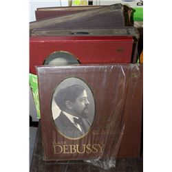 BOX OF ANTIQUE PHONOGRAPH RECORDS