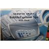 Image 1 : SHARPER IMAGE BUBBLE CUSHION SPA WITH HEAT PAD