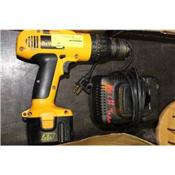 DEWALT CORDLESS DRILL NO CHARGE UNTESTED