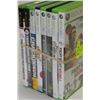 Image 1 : BUNDLE OF 6 XBOX360 & 2 XBOX GAMES