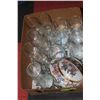 Image 1 : BOX W/ SET OF 12 GLASSES, DECORATIVE