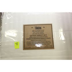 QUEEN SIZE 400 THREAD COUNT SHEET SET