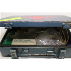 VINTAGE 1979 FIRST AID KIT WITH CONTENTS