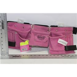 NEW PINK CARPENTER BELT