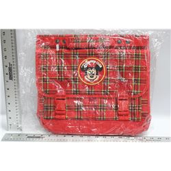 NEW MICKEY MOUSE TRAVEL CASE W/BACKPACK