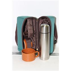 STARBUCKS AUTUMN PICNICS SET WITH THERMOS